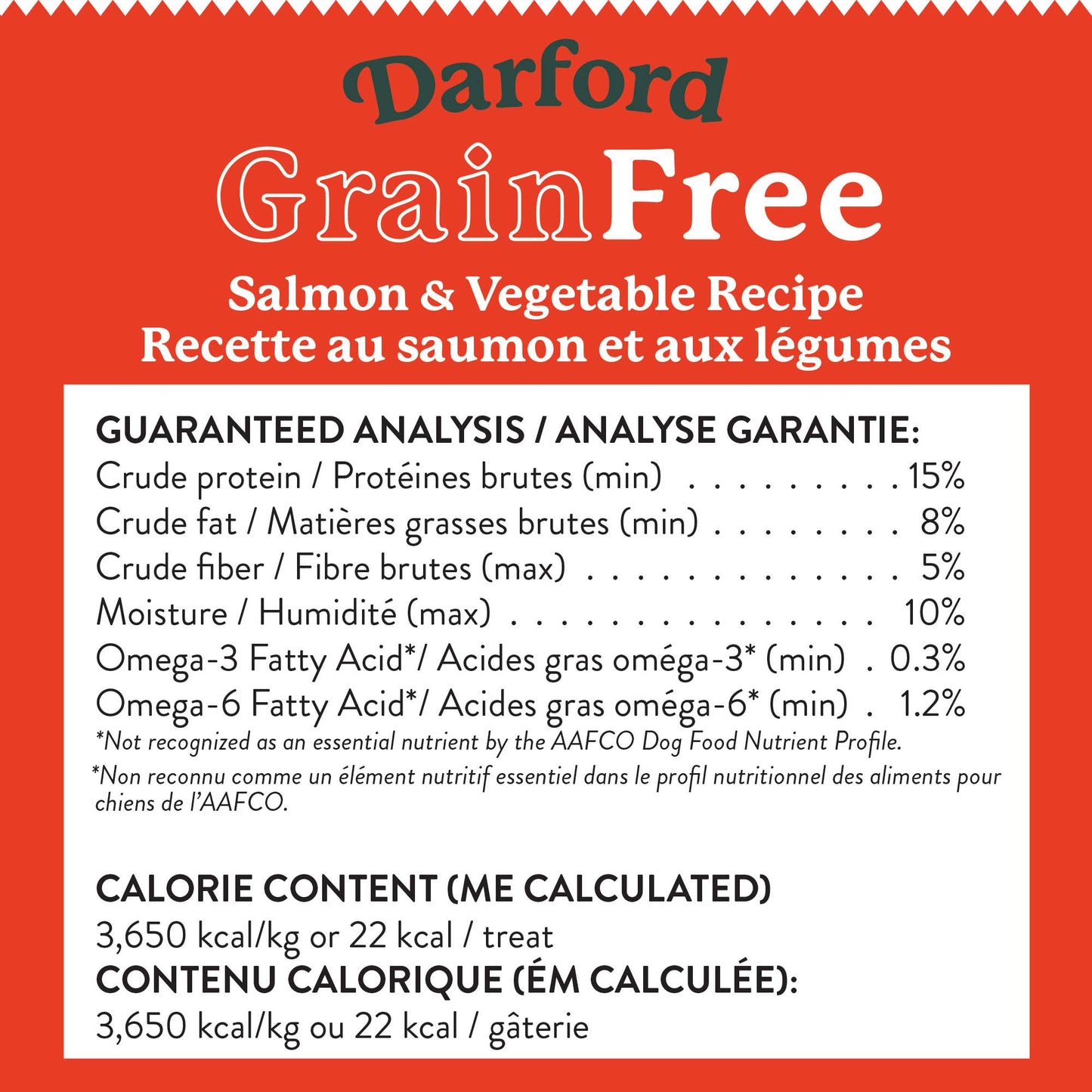 Grain Free Salmon & Vegetable Recipe Dog Treats