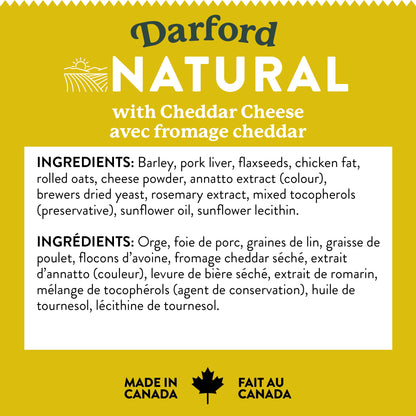 Natural Cheddar Cheese Dog Treats