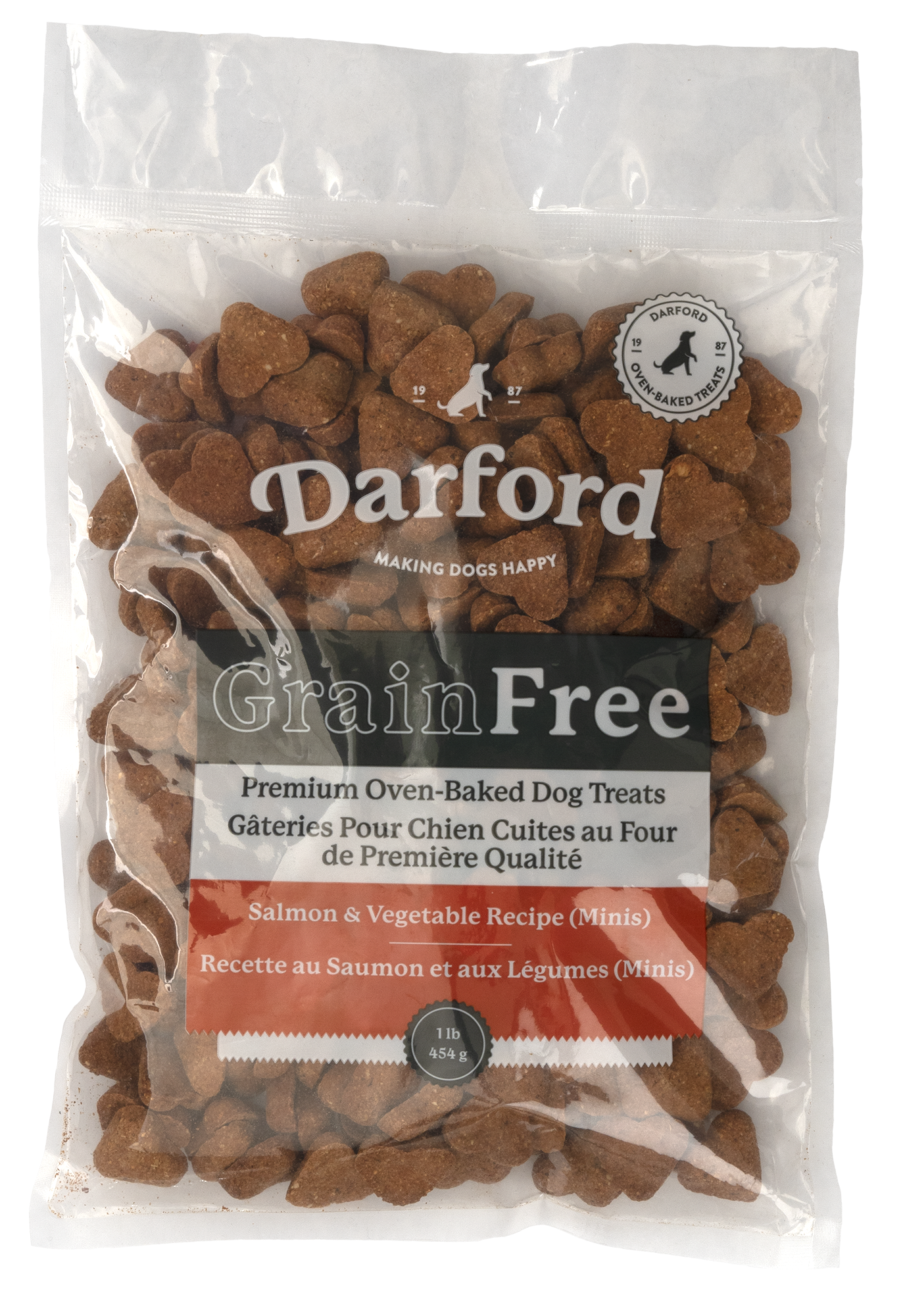 Grain Free Salmon & Vegetable Recipe Mini Dog Treats