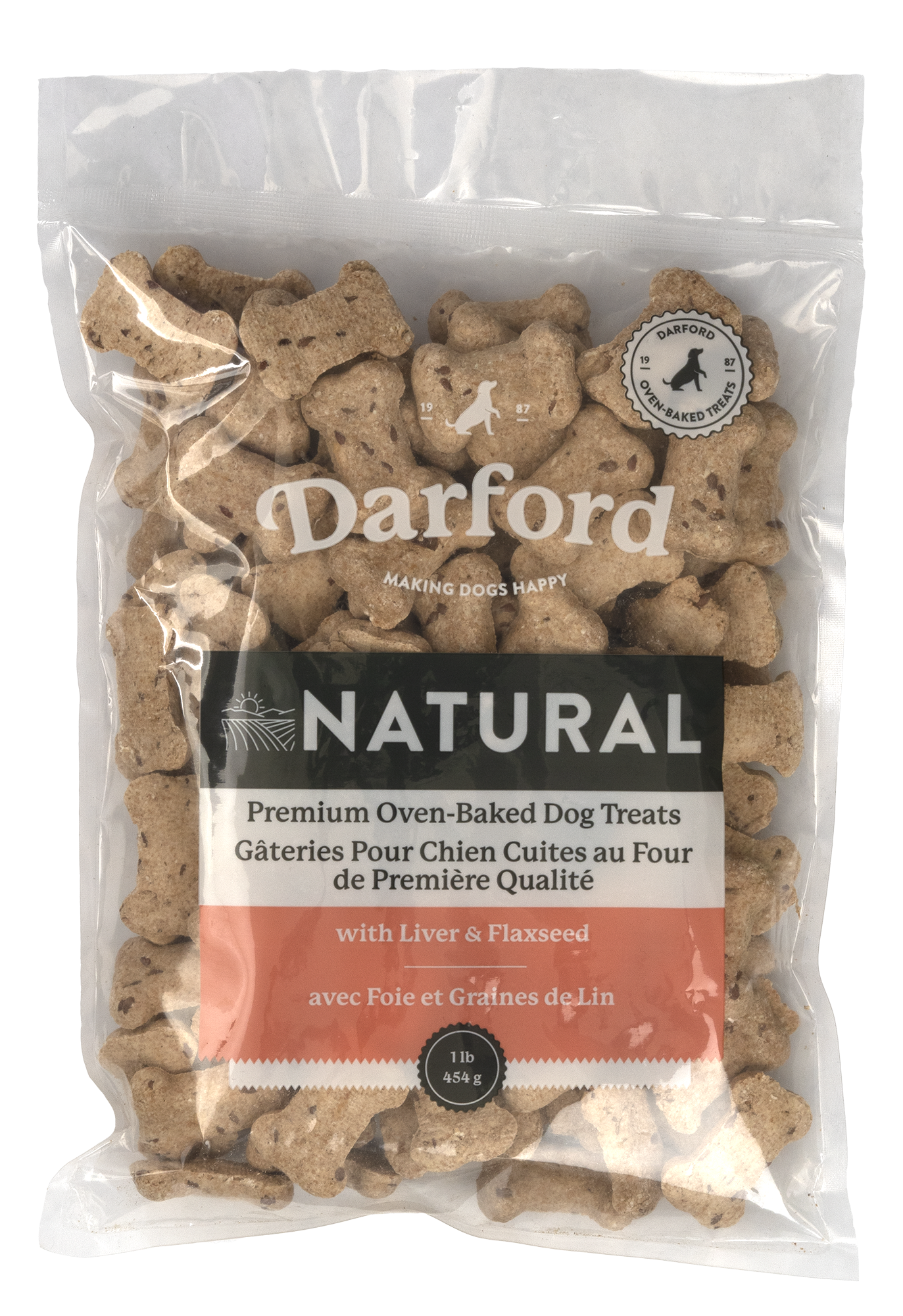 Natural Liver & Flaxseed Dog Treats